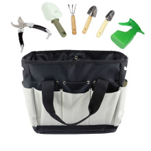 Army Green Multi Pocket Oxford Large Capacity Gardening Hand-Held Kit Tool Bag